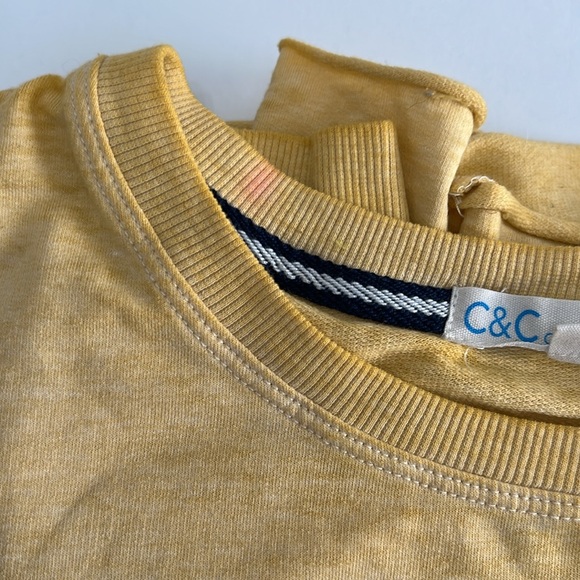 Yellow Beachin' Graphic Sweatshirt Size 1X - Picture 8 of 9